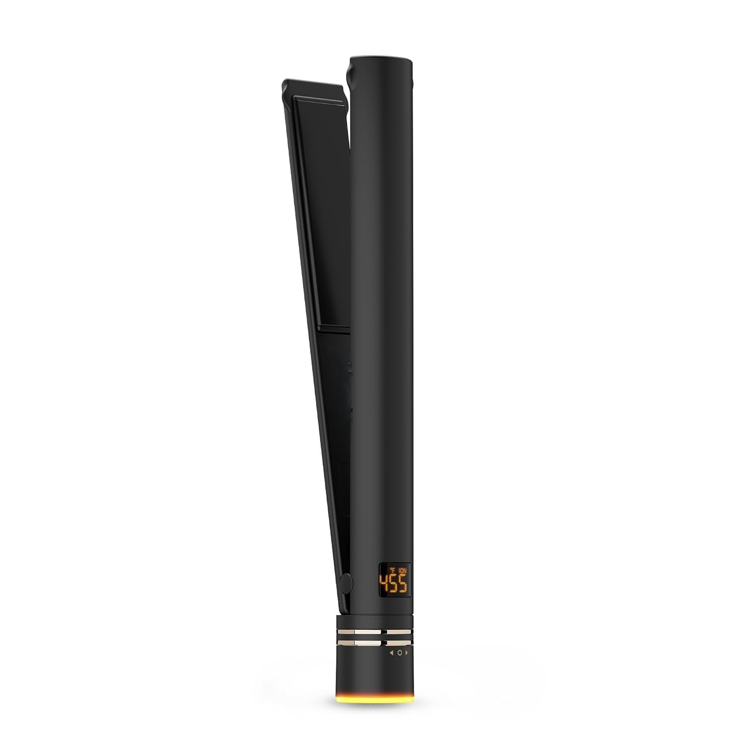Ionic 1 1/4 Inch Flat Iron, Use as Straightener for Sleek Straight Hair or Use Rounded Edges for Shiny Curls and Waves, Stylist-Preferred