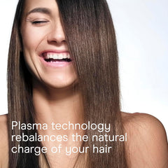 Hair Dryer, Blow Dryer with Diffuser and Concentrator Attachments, Advanced Plasma and Ceramic Technology for Less Frizz
